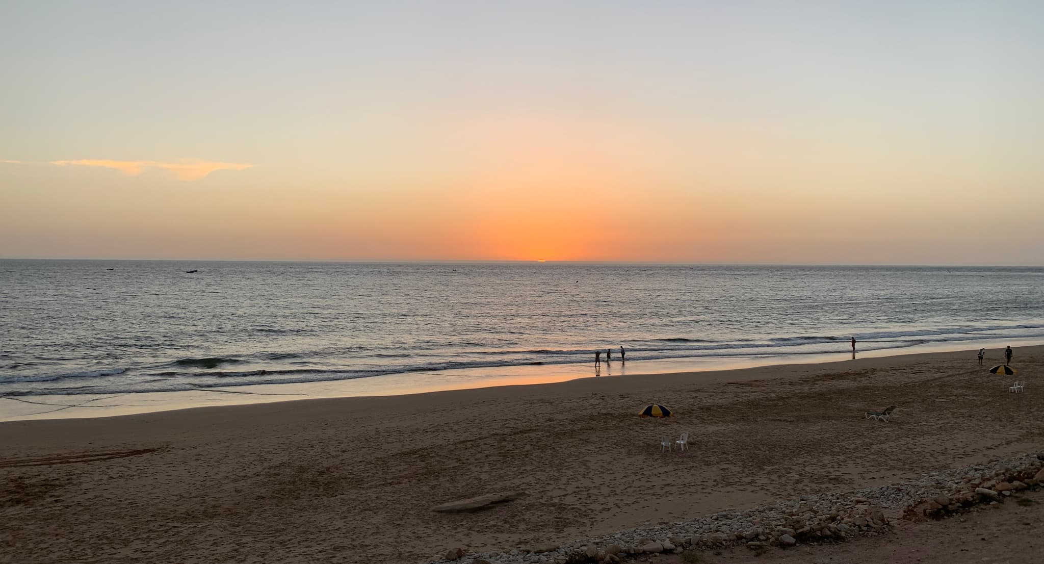 Beach next to Taghazout